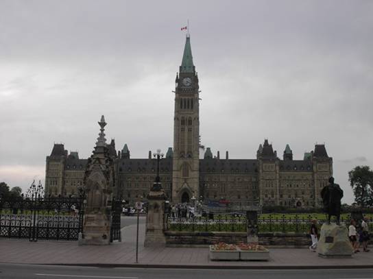 Fig. 2: Ottawa is Canada's capital: Parliament